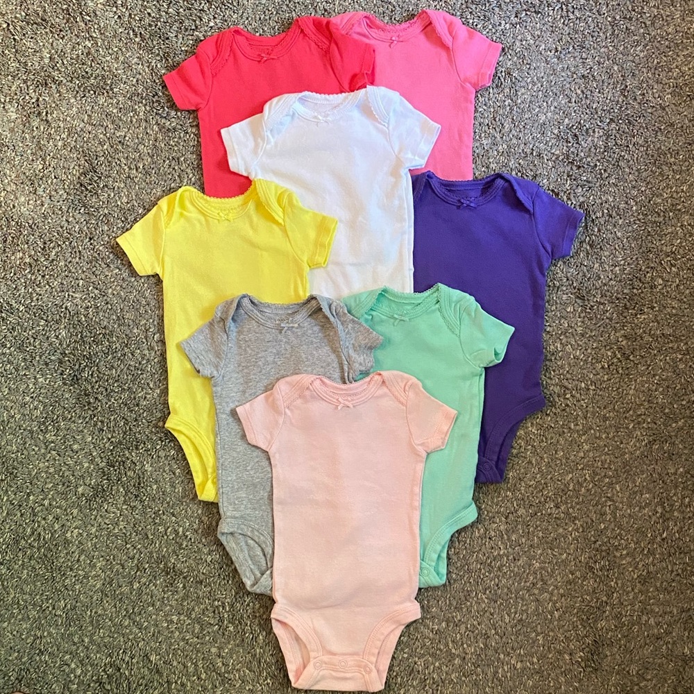 3M Carter’s onesies